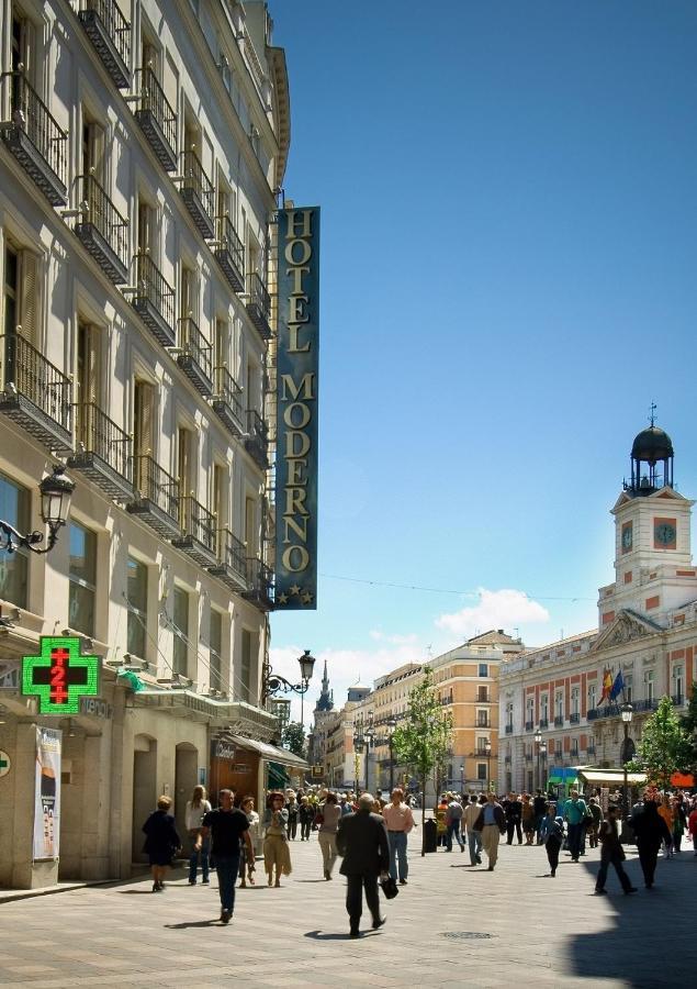 Hotel Moderno Puerta Del Sol Madrid Exteriér fotografie