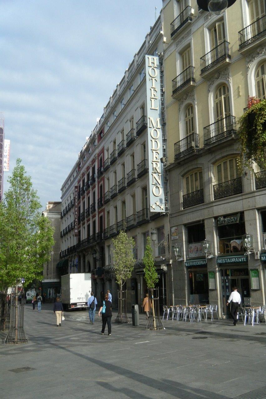 Hotel Moderno Puerta Del Sol Madrid Exteriér fotografie