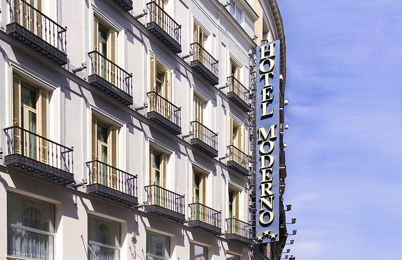 Hotel Moderno Puerta Del Sol Madrid Exteriér fotografie